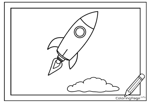 Online coloring page Cosmic Dreamer